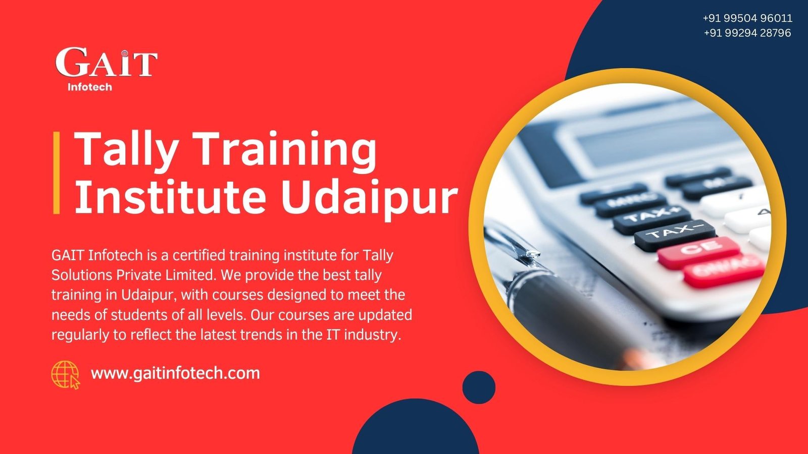 Gait Infotech - Tally Training in Udaipur, Rajasthan