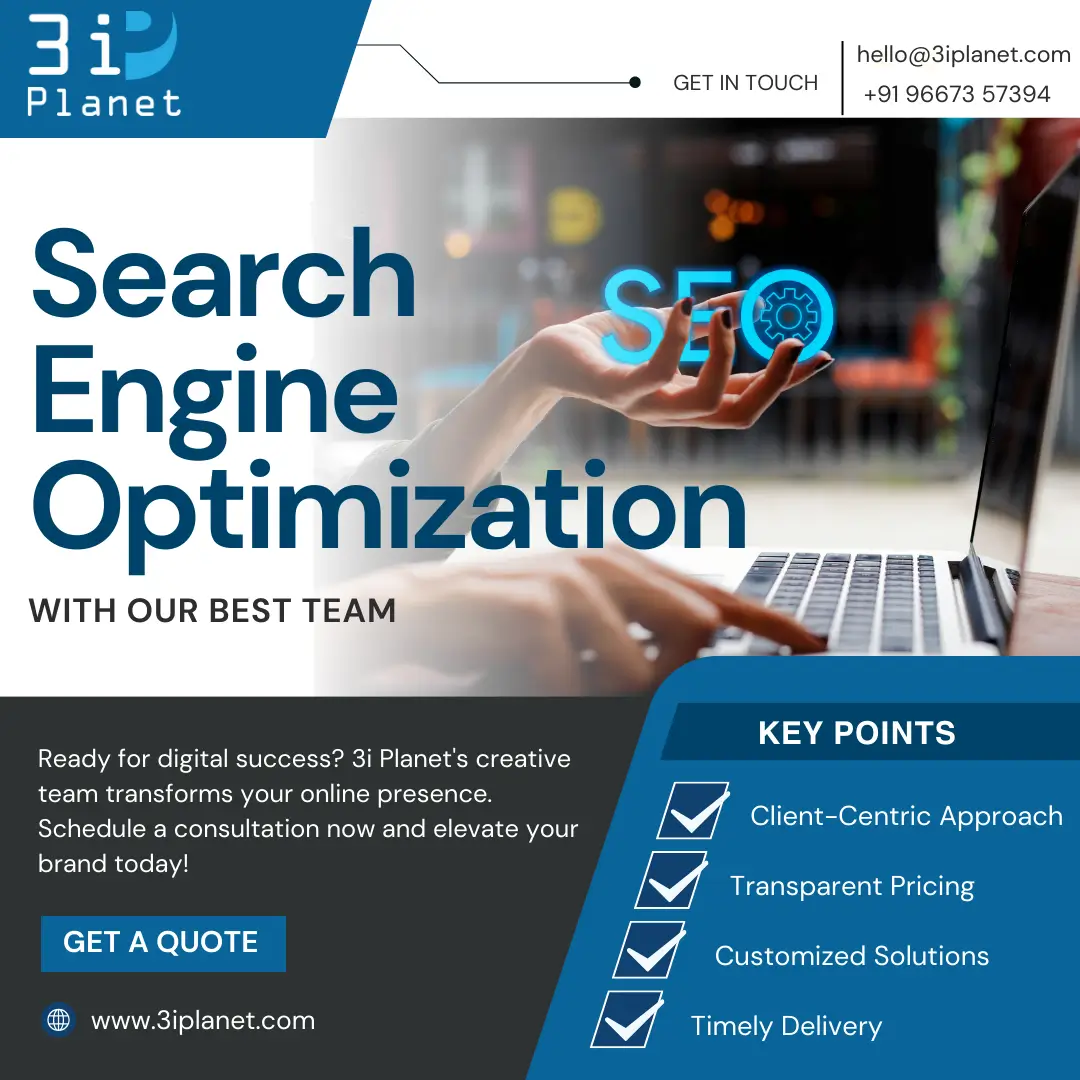 Elevate Your Online Presence with 3i Planet, Your Local SEO Expert in Udaipur