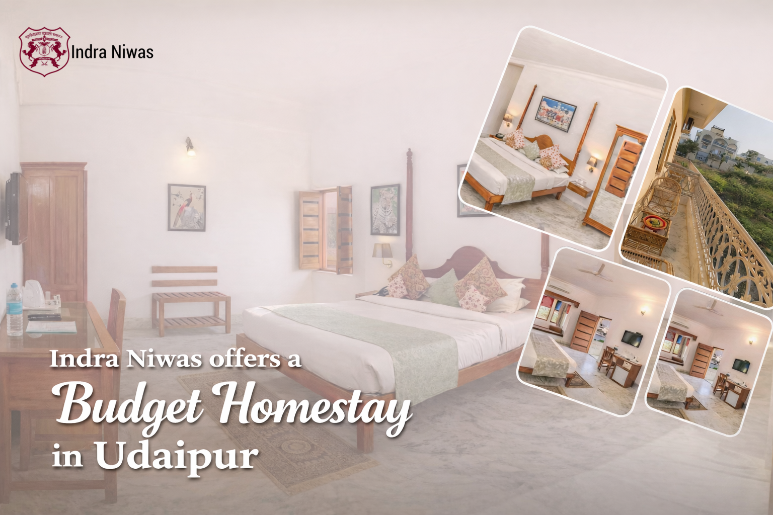 Indra Niwas offers a Budget Homestay in Udaipur