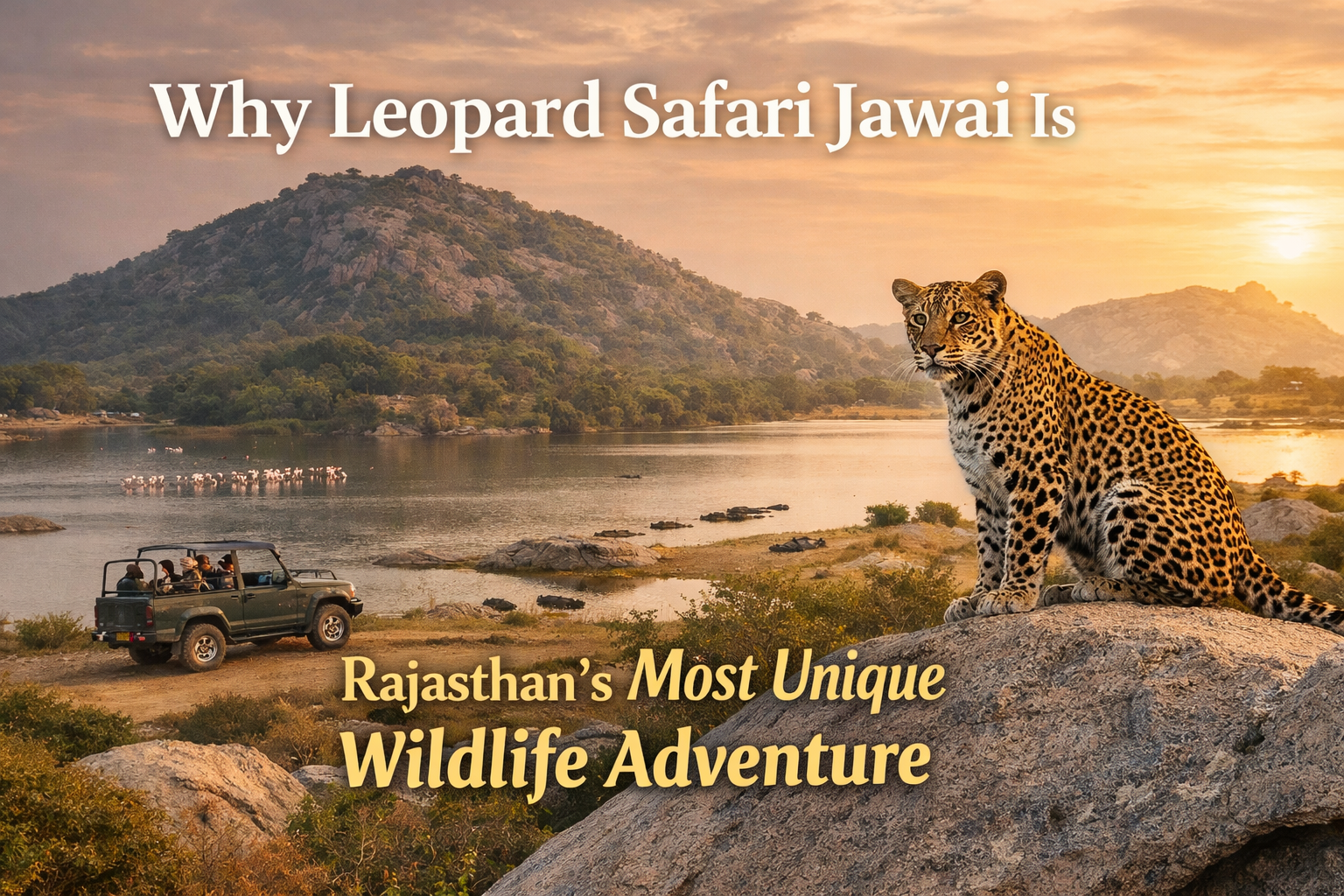 Why Leopard Safari Jawai Is Rajasthan’s Most Unique Wildlife Adventure