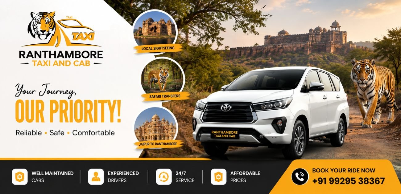 Trusted Ranthambore Taxi Service for Family & Group Tours