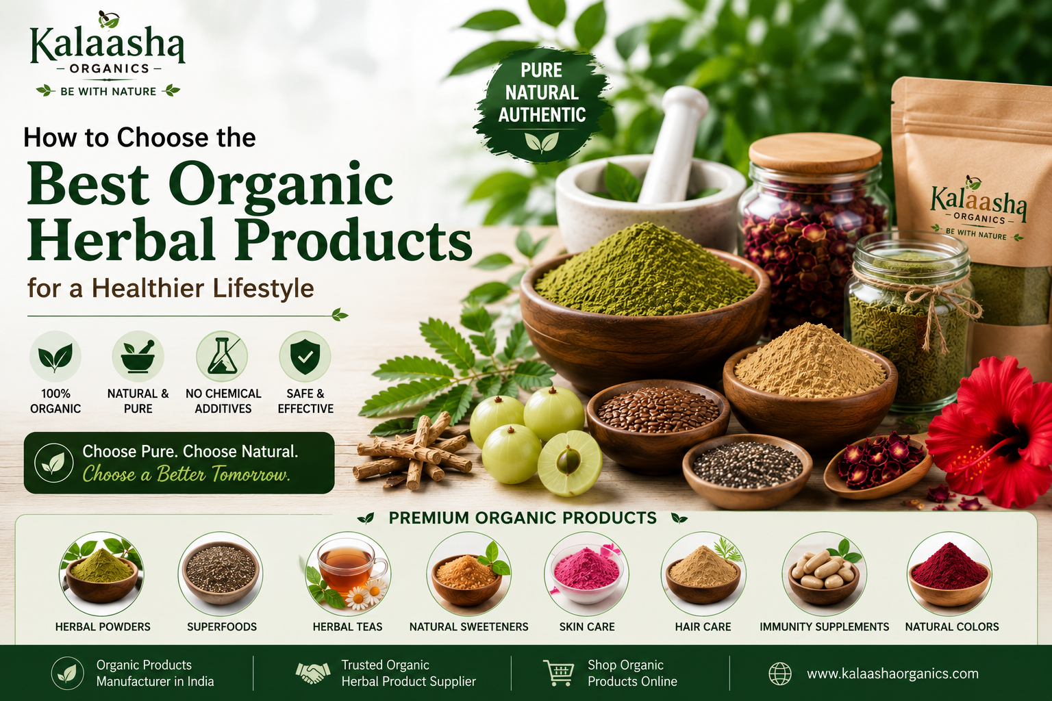 Best Organic Herbal Products for Healthy Hair: A Complete Natural Care Guide
