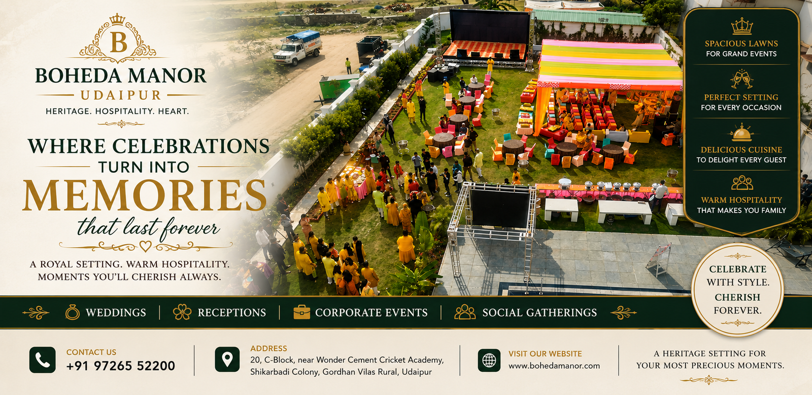 Best Hotel for Wedding & Events