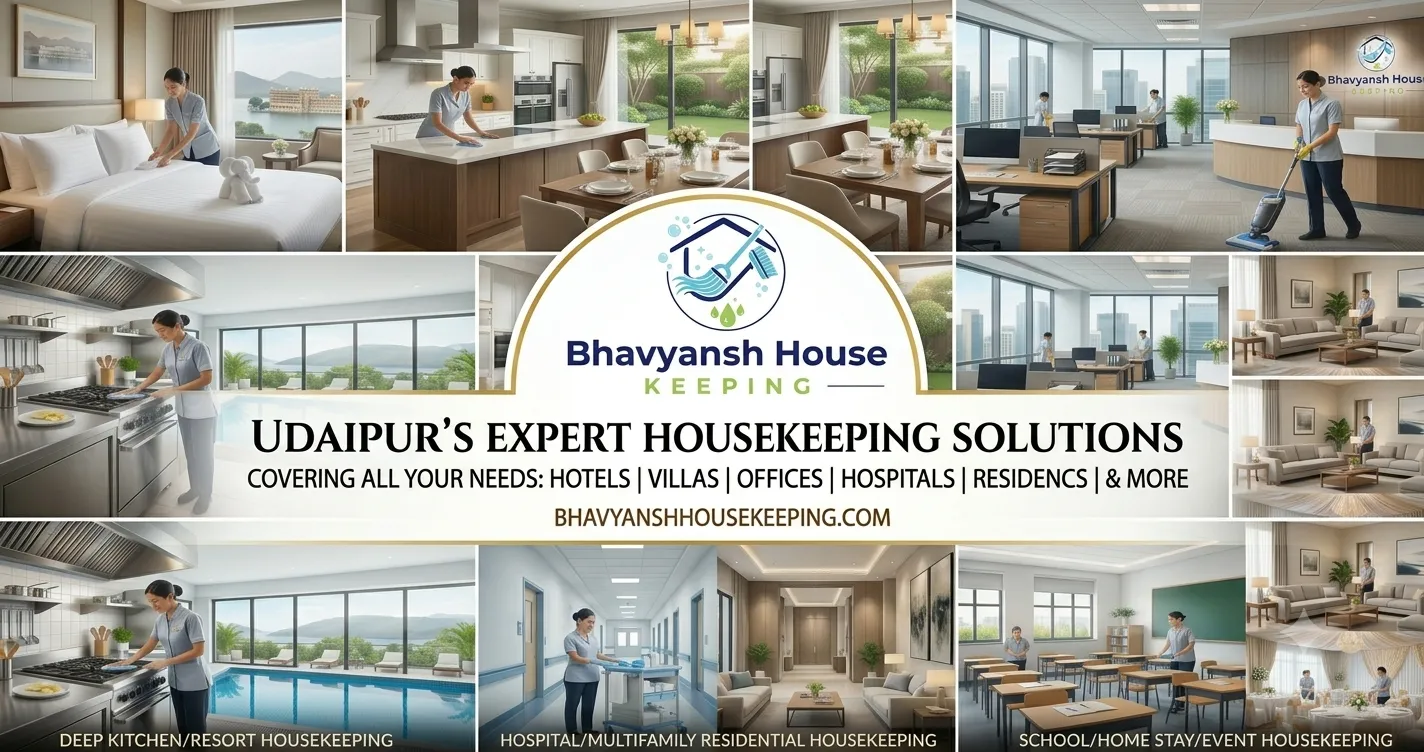 Best Housekeeping Service in Udaipur